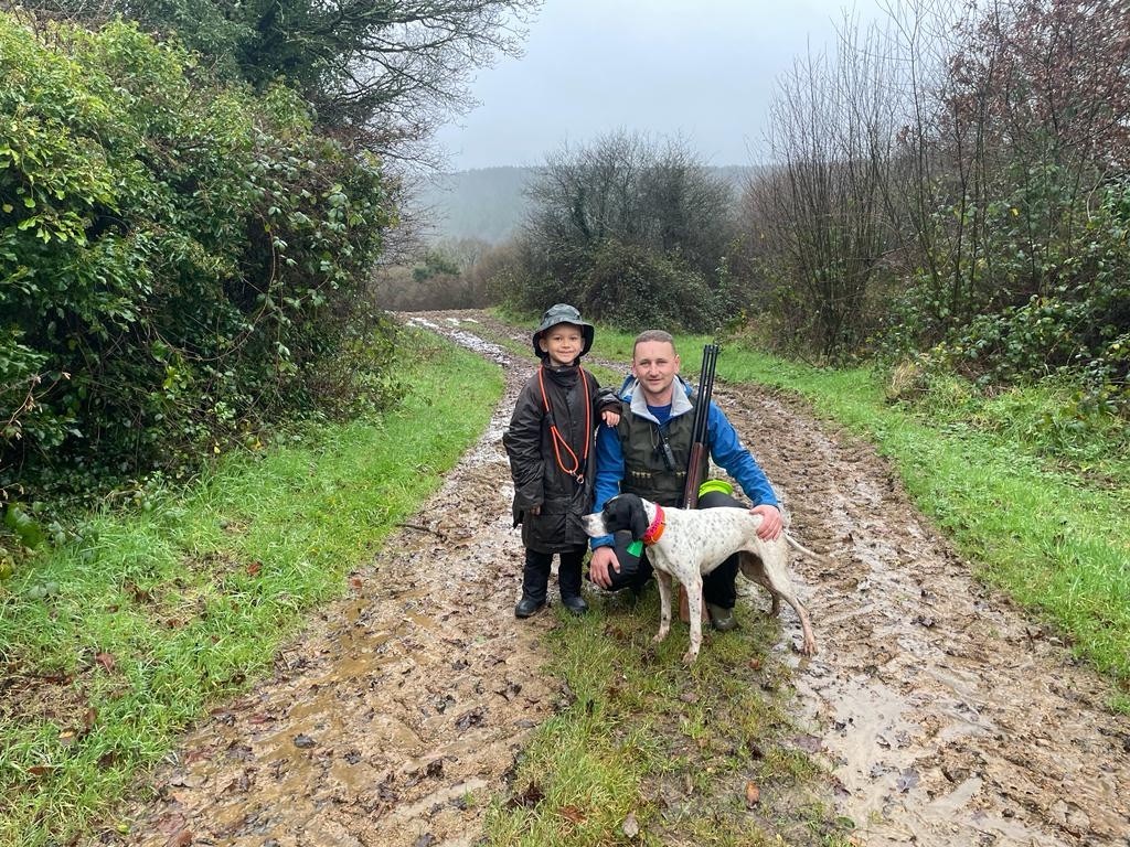 Des Sommets Alpins - Moment de chasse en famille
